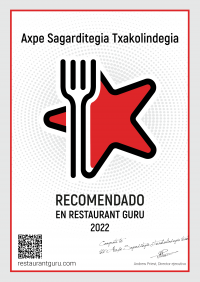 Certificado Restaurant Guru